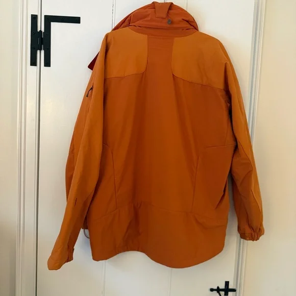 Vintage Patagonia Technical Storm Jacket - Rare Pumpkin Orange - Size XL - Picture 8 of 11
